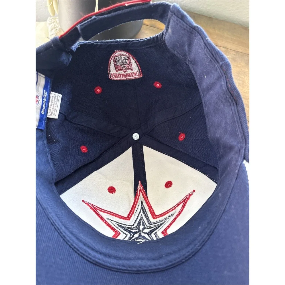 Vintage Dallas Cowboys Reebok NFL Big Star Logo Americas Team Patriot Cap 90s